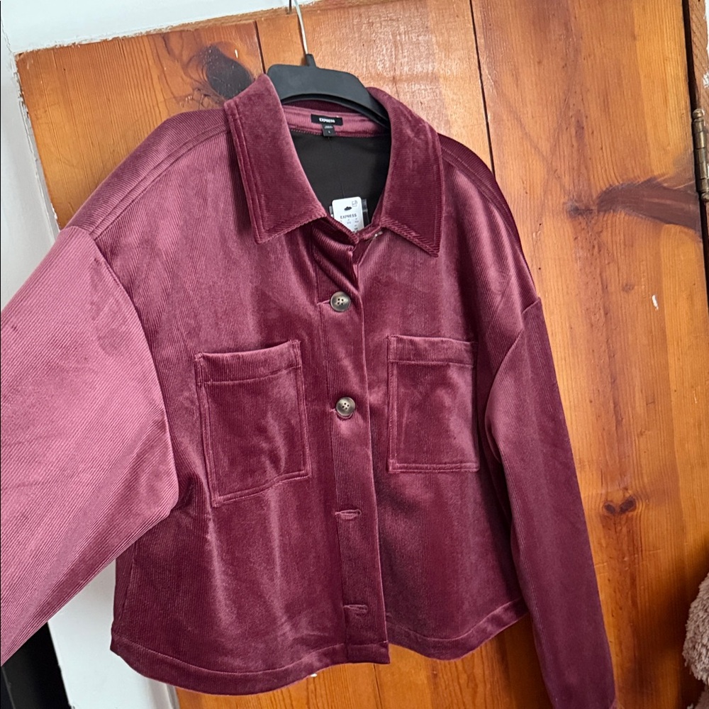 Express Burgundy Jacket